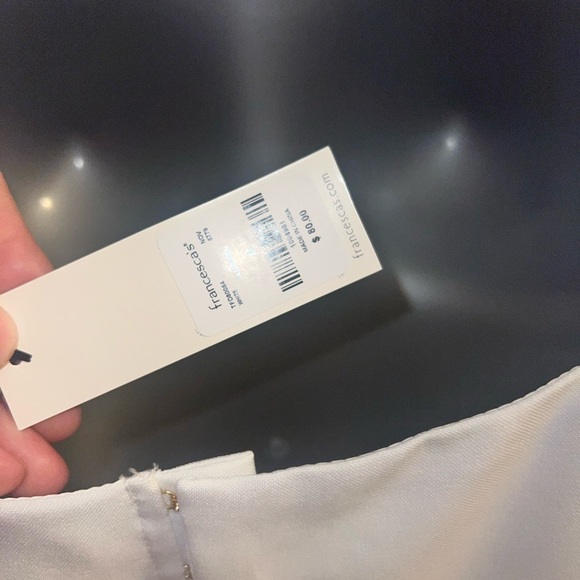 Francesca’s Carey Chain Waist Gothic Mini Dress - Picture 7 of 7